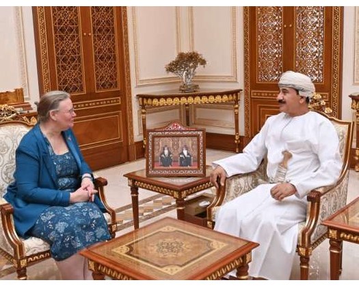 Royal Office Minister Receives British Ambassador