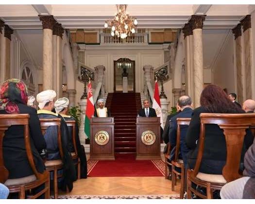 Sayyid Badr Expressed Full Alignment With His Egyptian Counterpart Regarding Omani-Egyptian Ties
