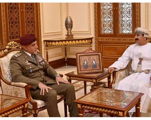 Royal Office Minister Receives Italian Military Official