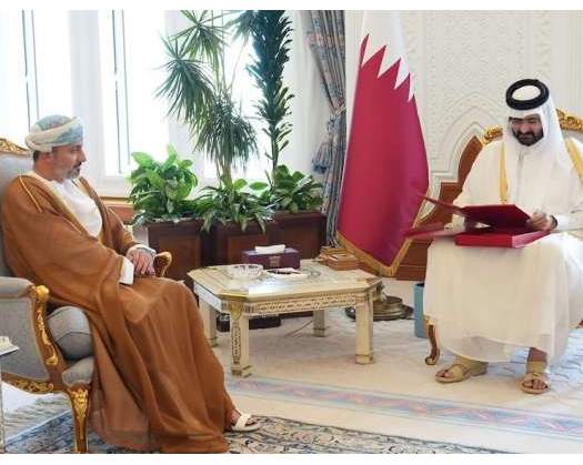 HM The Sultan Sends Written Message To Emir Of Qatar