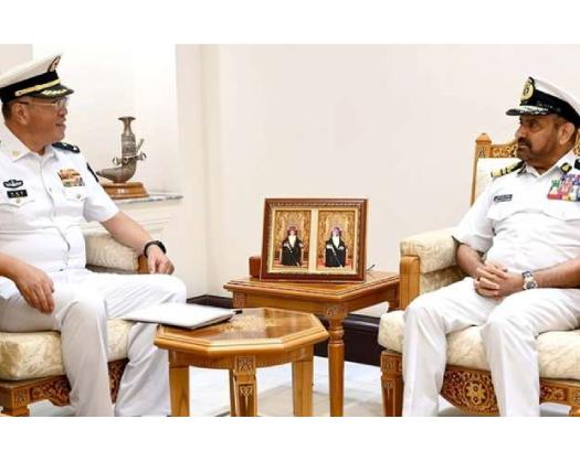 SAF Chief Of Staff Receives Chinese Military Official