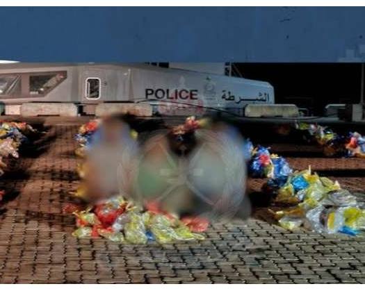 Police Thwart An Attempt To Smuggle 550kgs Of Drugs Into Oman
