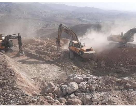 Completion Rate In Wadi Bani Khalid Steep Road Project Reaches 17.3%