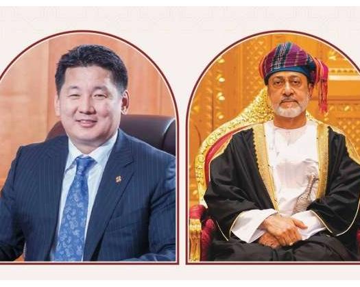HM The Sultan Greets President Of Mongolia