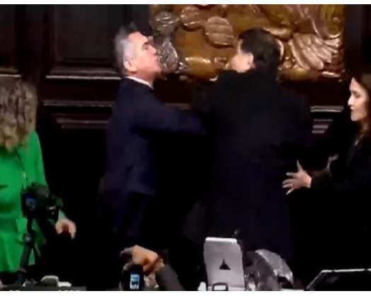 Brawl In Mexican Senate After Debate On US Military Intervention