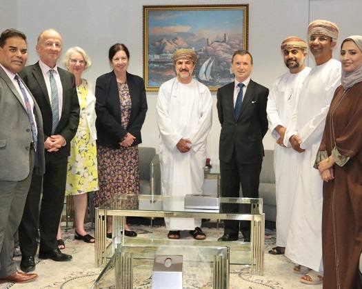 Chairperson Of OHRC Receives A Delegation From British Parliament