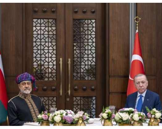 In Honour Of HM The Sultan, Turkish President Hosts Dinner