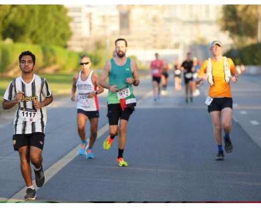 Indian School Muscat Alumnus Shines In Dubai Runs