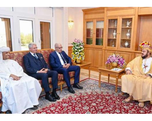 HH Sayyid Asa’ad Receives President Of Algerian National Assembly