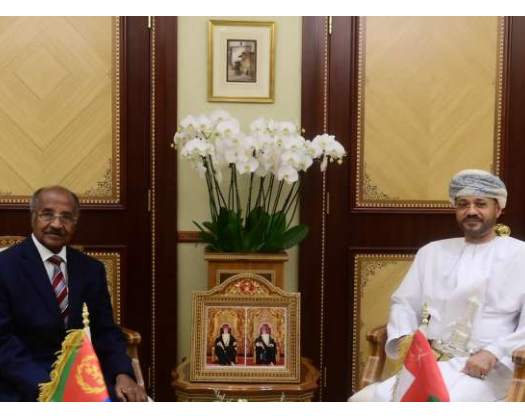 HM The Sultan Receives Written Message From Eritrean President