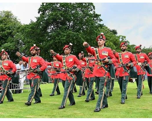 RAO Band Wins Trophy Of Infantry, Military Discipline Competition In Scotland