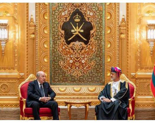 HM The Sultan, Algerian President Hold Official Talks