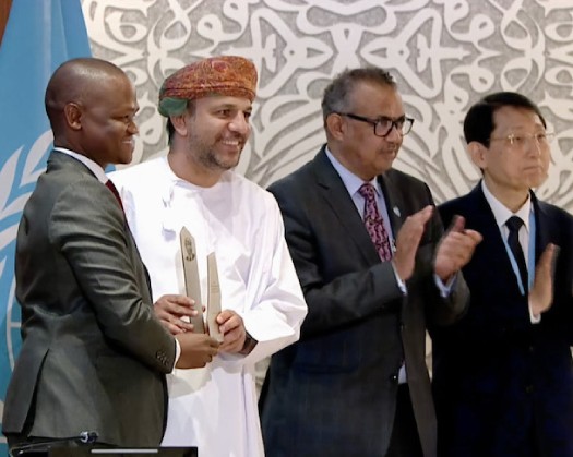 Three Awards For Oman At WHO Meet
