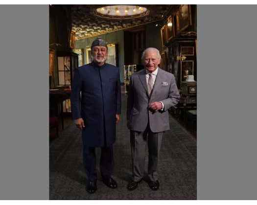 His Majesty Meets King Charles III, Reviews Relations