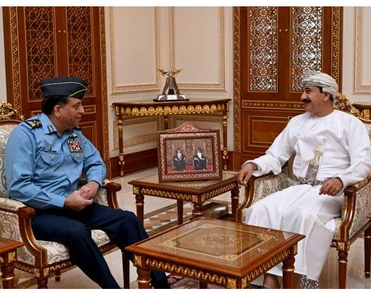 Royal Office Minister Receives Pakistan’s Chief Of Air Staff