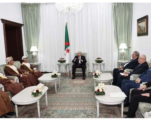 HM's Greetings Conveyed To Algerian President By OIA Chairman