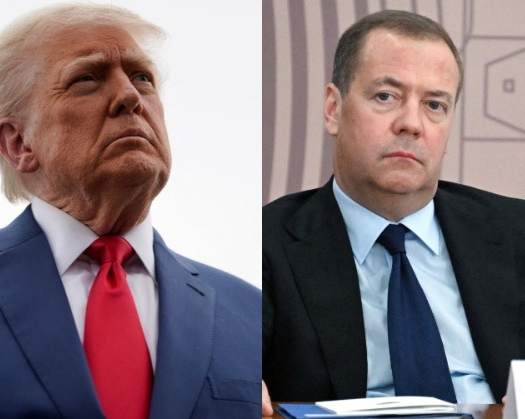 Trump Warns Medvedev To 
