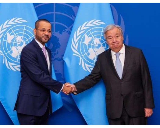 Sayyid Badr, UN Secretary-General Discuss Developments In Regional, International Issues