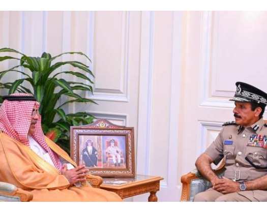 Inspector General For Police And Customs Receives Saudi Official