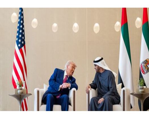 Trump Secures $200 Billion In Deals With UAE; Burj Khalifa Lit Up In American Flag Colours
