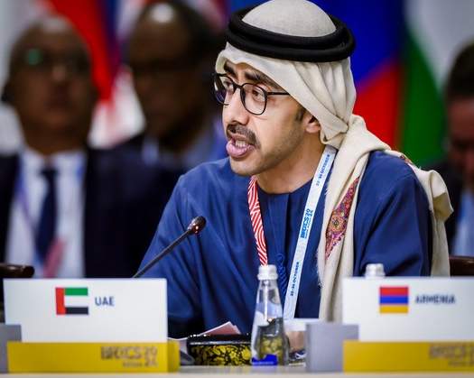 UAE Foreign Minister Abdullah Bin Zayed Attends BRICS Plus Summit In Kazan