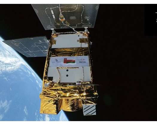 Photos From Oman's First Satellite Carrying Oman's Flag Released