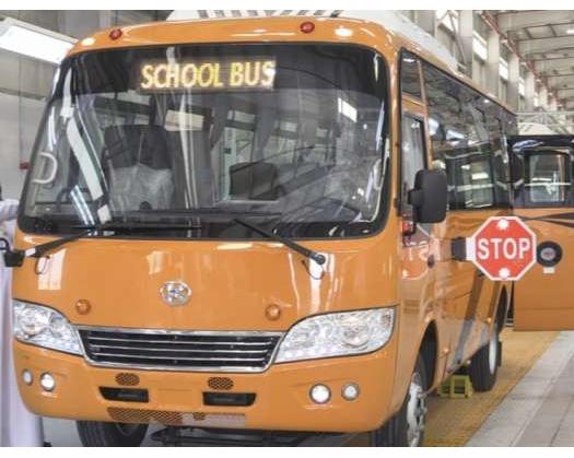 First Batch Of School Buses Launched At Karwa Factory In Duqm