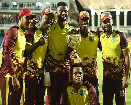 West Indies Sweep T20I Series 3-0 With 8-wicket Win Over South Africa