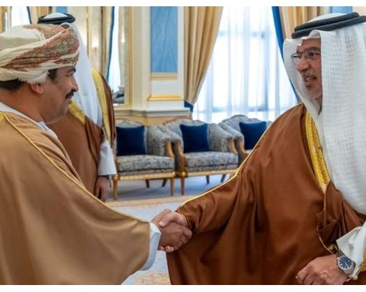 Crown Prince Of Bahrain Receives Minister Of Information