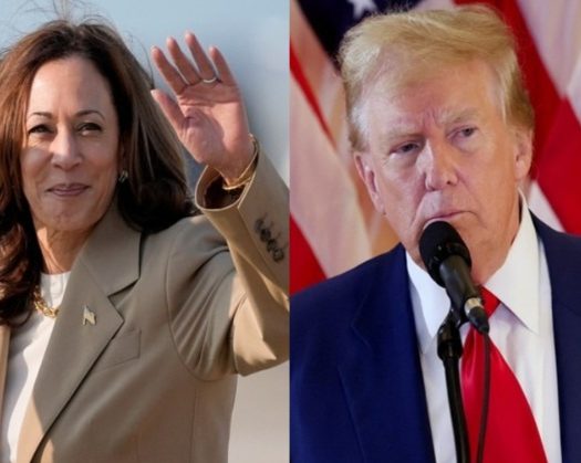 Poll Shows Kamala Harris Even With Donald Trump In Swing States