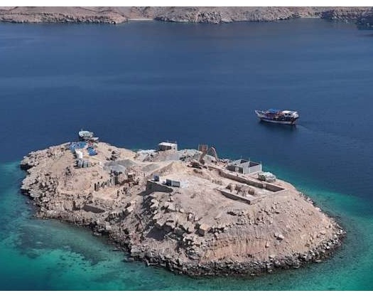 50% Completion Achieved In Telegraph Island Development Project In Musandam